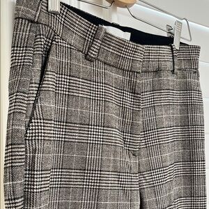H&M Plaid Trousers - Brown and Black